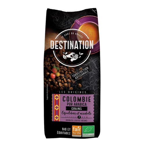 Visuel 1 du produit Café Colombie pur arabica bio FFL en grains 1kg