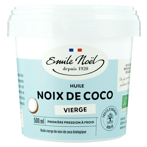 Visuel 1 du produit Huile de coco bio en seau de 50 cl