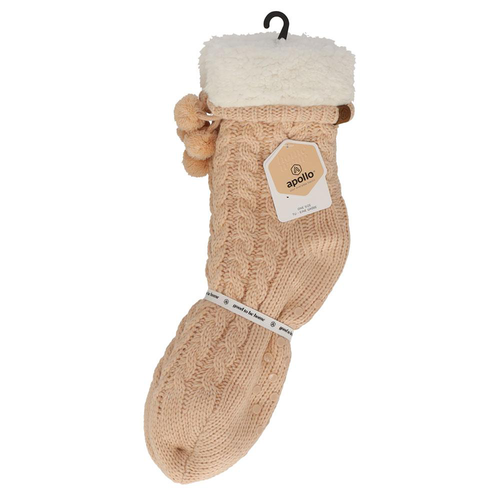 Visuel 4 du produit Chaussettes avec fourrure pour femme Apollo - taille unique