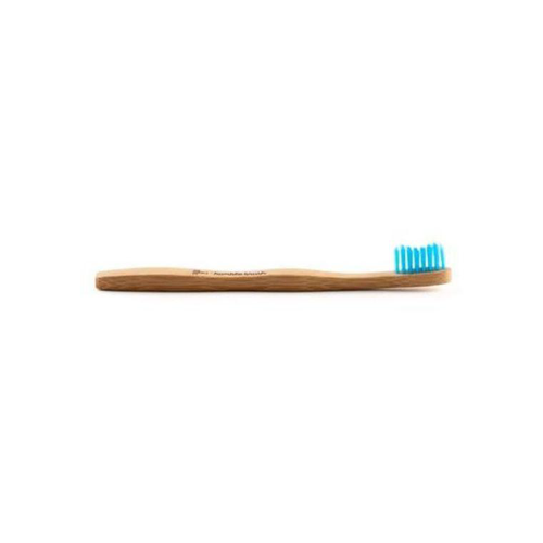 Visuel 1 du produit Brosse Ã  dents pour enfant en bambou coloris bleu