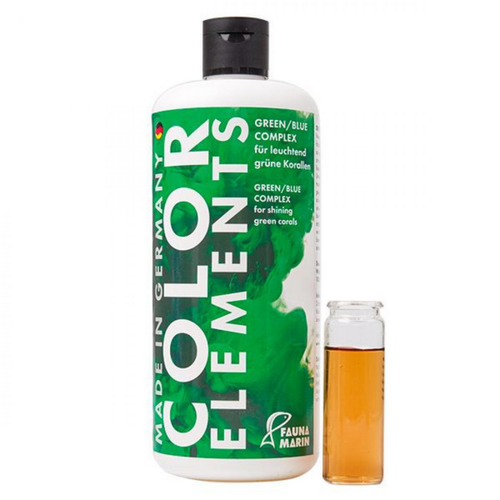 Visuel 2 du produit Complexe coloration verte et bleue, FAUNA MARIN, Elements Green Blue - 500ml