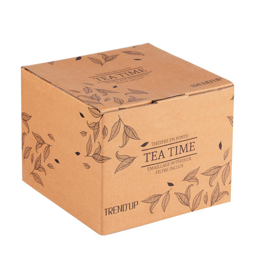 Visuel 3 du produit Théière en fonte noire avec filtre inox Asia - 1,2 L