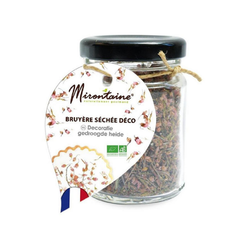 Visuel 1 du produit Bruyère séchée bio en bocal Mirontaine - 9,5 g