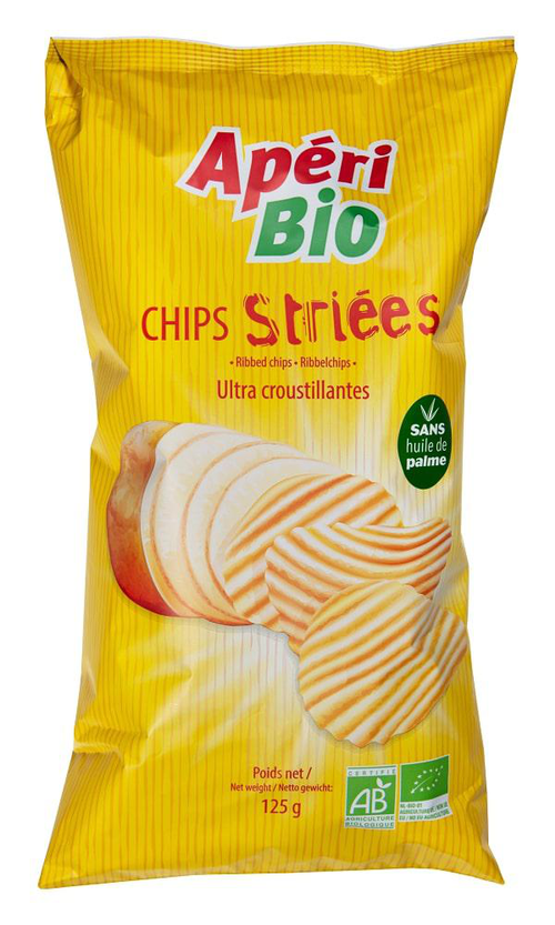 Visuel 1 du produit Chips striées bio Apéri Bio - 125 g