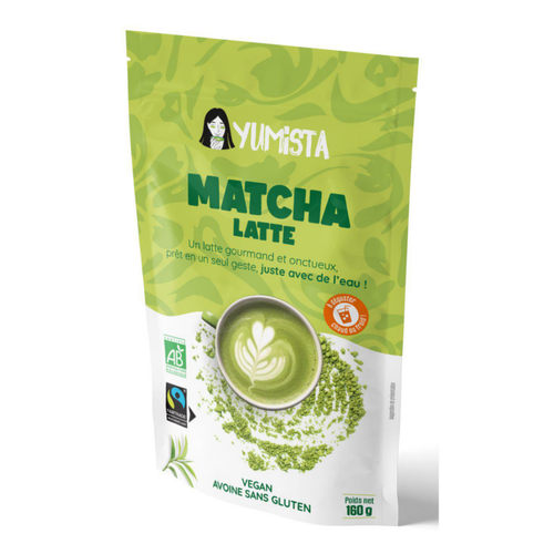 Visuel 1 du produit Matcha latte bio Yumista - 160 g