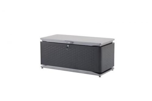 Visuel 1 du produit Coffre de jardin petite taille, anthracite/argent, ROYAL GARDEN Royal Chesters