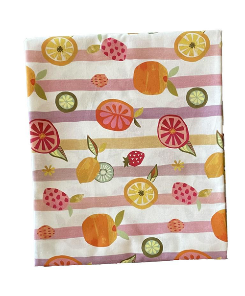 Visuel 1 du produit Nappe en coton à motifs multicolores Juice Multico - 250 x 150 cm