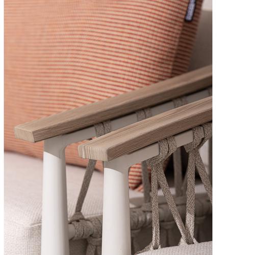 Visuel 4 du produit Fauteuil Fenix alu/corde