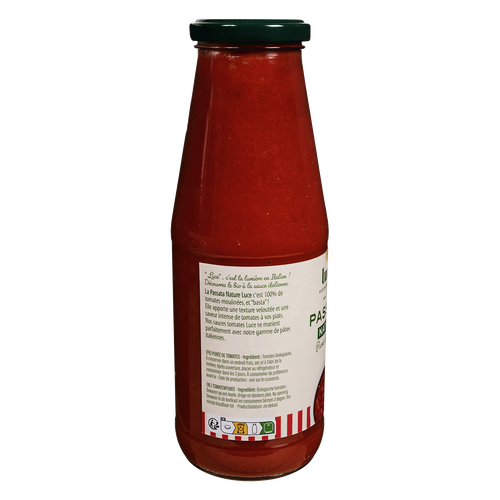 Visuel 3 du produit Sauce tomate Passata nature bio Luce - 680 g