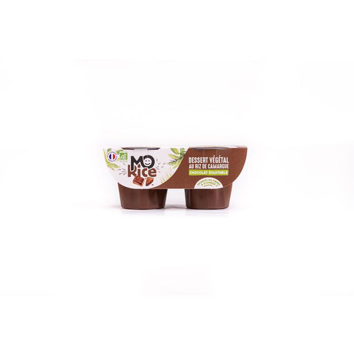 Visuel 1 du produit Dessert végétal chocolat bio Morice – 2 x 100 g
