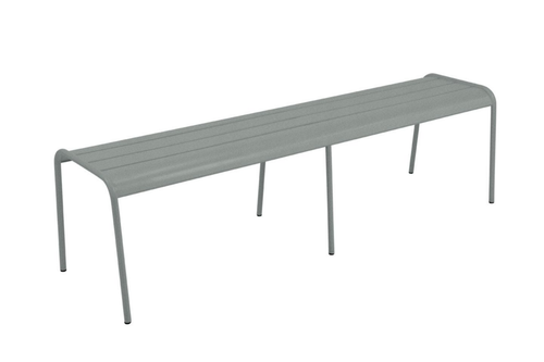 Visuel 1 du produit Banc Monceau coloris gris en acier Fermob - 160 x 77 cm