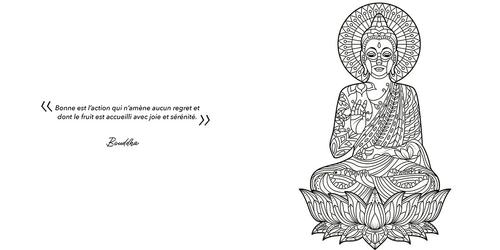 Visuel 2 du produit Livre de coloriage "Sérénité" aux Éditions Artemis