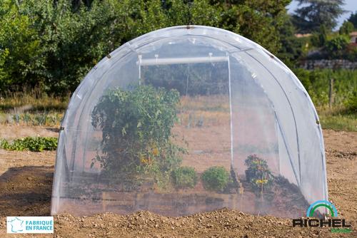 Visuel 3 du produit Serre de jardin en plastique transparente 6m² - 2 x 3 m