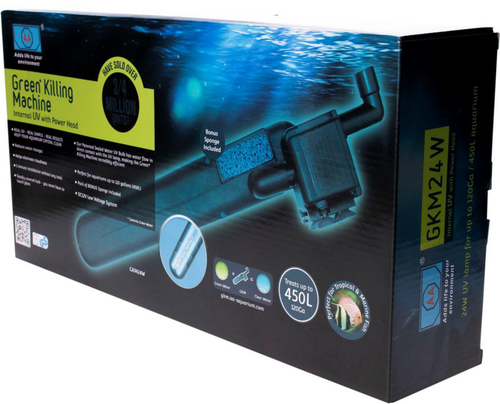 Visuel 2 du produit Stérilisateur UV 24W pour aquarium coloris noir Antinea