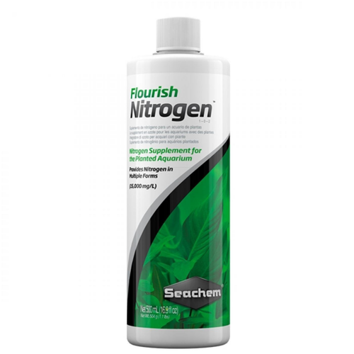 Visuel 1 du produit Engrais pour plantes à base d'azote, facile d'utilisation, SEACHEM - Flourish Nitrogen - 500ml