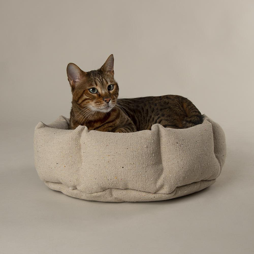 Visuel 2 du produit Corbeille pour chat en tissu beige Scruffs Eco Eden - 45 cm