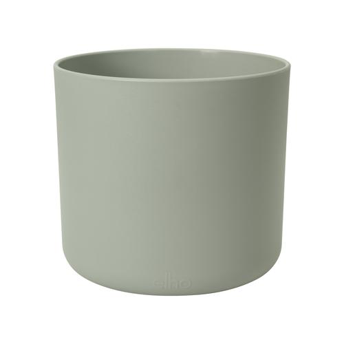 Visuel 1 du produit Cache-pot B.for Soft coloris vert en plastique injecté Elho -  Ø 18 x 17 cm