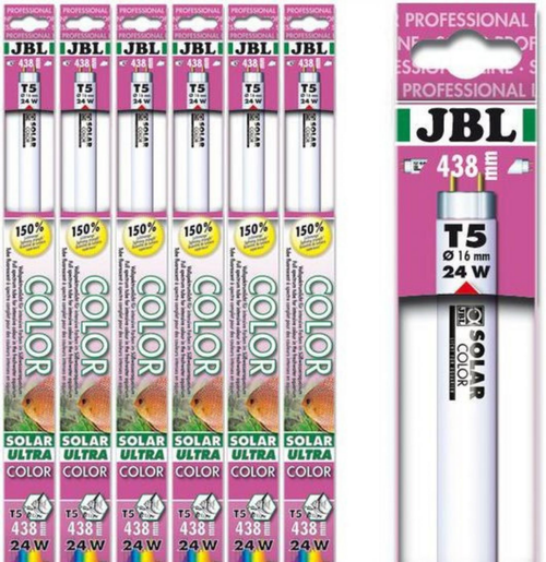 Visuel 1 du produit Tube fluorescent T5 coloration ultra, JBL, modèle Solar - 24W, 438mm