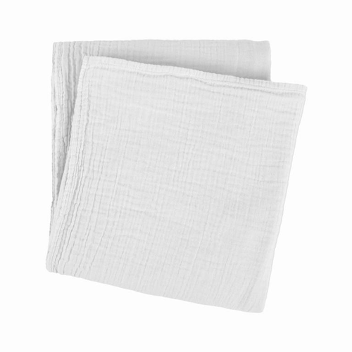 Visuel 1 du produit Plaid coloris beige en coton Fripouille - 130 x 180 cm