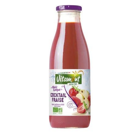Visuel 1 du produit Cocktail fraise bio Vitamont - 75 cl