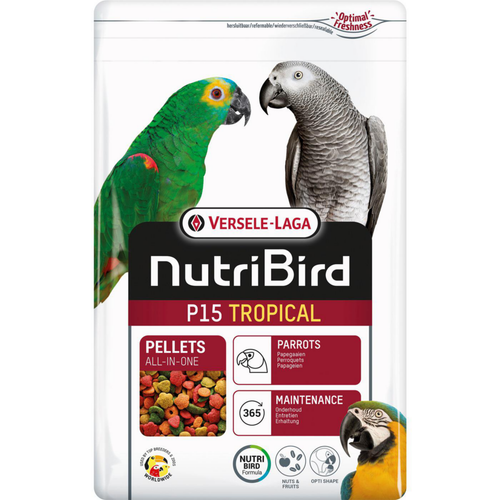 Visuel 1 du produit Aliment pour perroquets Versele Laga NutriBird P15 Tropical pellets - 4 kg