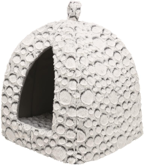 Visuel 1 du produit Abri pour petit chien ou chat en peluche coloris gris Trixie Mila - 32 x 42 x 32 cm