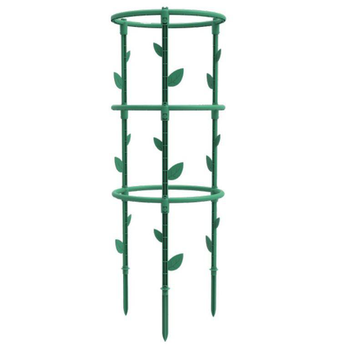 Visuel 1 du produit Tuteur rond façon treillis coloris vert Canada Eda - Ø 25 x H 66,3 cm