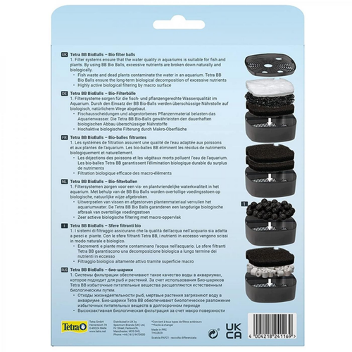 Visuel 2 du produit Bio-balles plastiques large, favorisant la biodégradabilité TETRA BB BioBalls