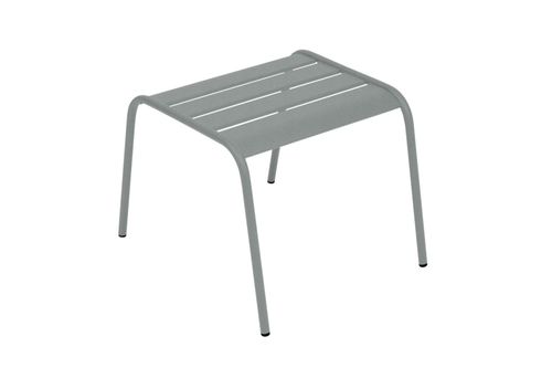 Visuel 1 du produit Repose Pieds Monceau coloris gris en acier Fermob - 59 x 48 cm