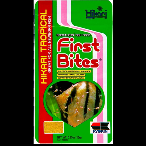 Visuel 1 du produit Aliment spécial poissons d'aquarium, enrichi, HIKARI AQUARIUM First Bites - 10g