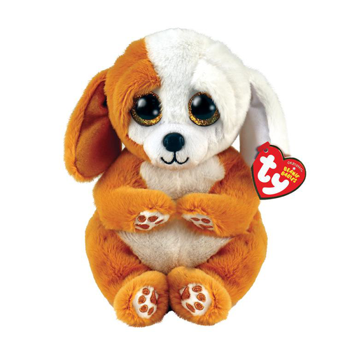 Visuel 1 du produit Peluche TY Ruggles le chien – 15 cm