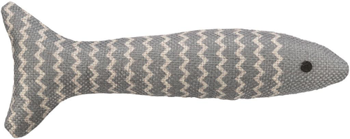 Visuel 5 du produit Jouet pour chat en tissu coloris multicolore poisson avec catnip Trixie - 20 cm