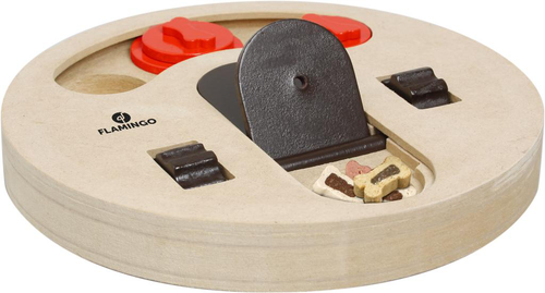 Visuel 1 du produit Jouet bois cérébral chien Helios Flamingo - 23 cm