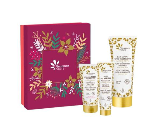 Visuel 1 du produit Coffret beauté royale corps Cosmos Organic Fleurance nature - 325 ml