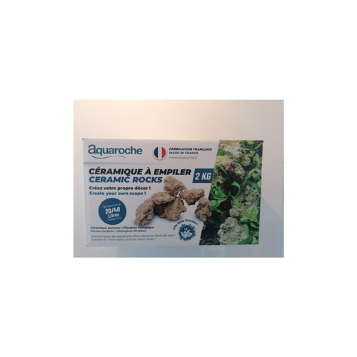 Visuel 1 du produit Roches à empiler Colonisables Céramique 2 Kg