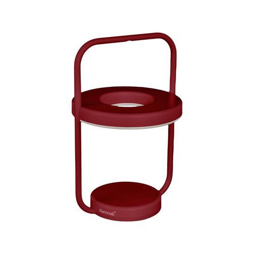 Visuel 1 du produit Lampe Ulli monochrome coloris vert cactus en alumimium Fermob -  Ø 18 x 30 cm