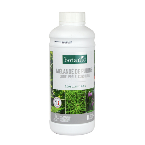 Visuel 1 du produit Mélange de purins ortie, prêle, consoude en bouteille botanic® - 1 L