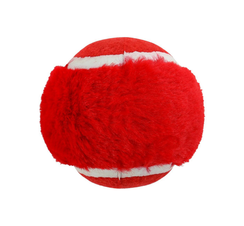 Visuel 4 du produit Balles de tennis de Noël pour chien avec squeaker coloris multicolore Wouapy - coffret de 3 jouets