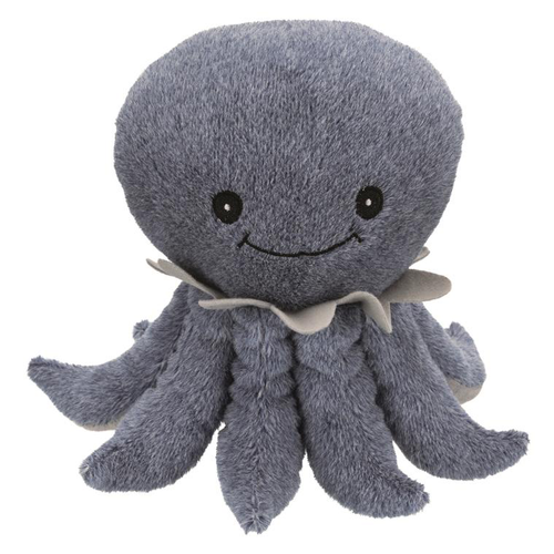 Visuel 1 du produit Jouet peluche en polyester recyclé Trixie Be Nordic octopus Ocke - 25 cm