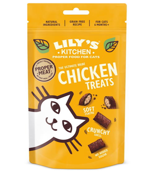 Visuel 1 du produit Friandises pour chat au poulet Lily’s Kitchen - 60 g