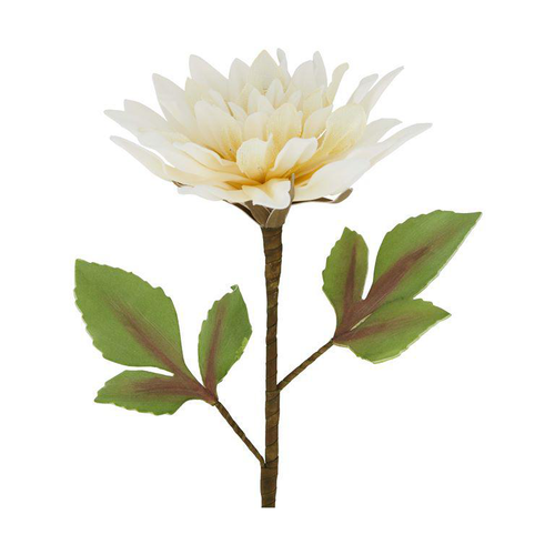 Visuel 1 du produit Fleur en mousse beige - Ø 25 x H 77 cm