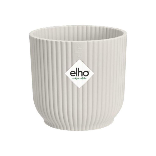 Visuel 1 du produit Cache-pot blanc soie Elho Vibes Fold Mini - Ø 9 cm