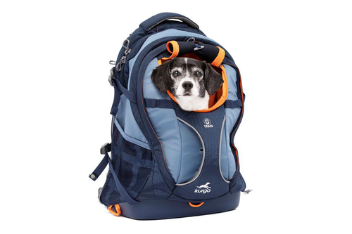 Visuel 4 du produit Sac à dos coloris bleu Kurgo G-Train