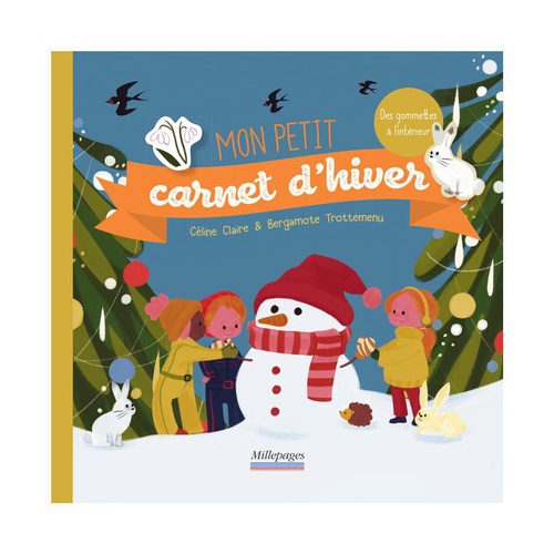Visuel 1 du produit Le livre " Mon petit carnet d'hiver " aux Éditions Millepages
