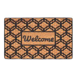 Visuel 1 du produit Paillasson en fibre de coco Welcome taille L - 77 x 46,8 cm