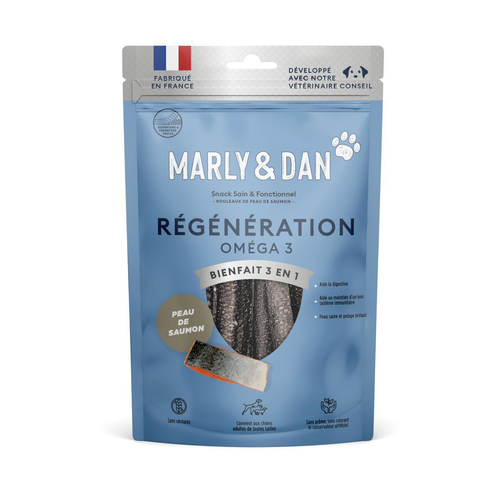 Visuel 1 du produit Friandises pour chien oméga 3 Marly & Dan Régénération - 60g