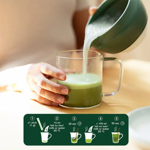 Visuel 6 du produit Thé vert matcha instantané bio Aromandise - les 20 sticks