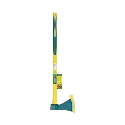 Visuel 1 du produit Hache tout usage à manche novagrip verte/jaune Leborgne - 1,5 kg