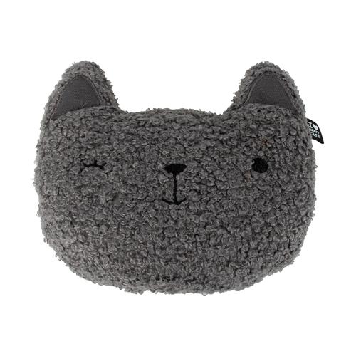 Visuel 1 du produit Jouet pour chat coloris gris coussin à remplissage d'herbes Happy Cat D&D Home Zoran - 19 x 5 x 16 cm