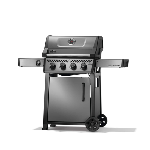 Visuel 1 du produit Barbecue Freestyle 4 brûleurs Sizzle Zone et chariot Napoleon - 132 x 64 x 116 cm